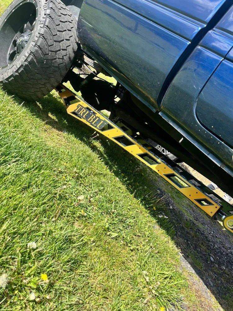 94 - 02 Ram 2500/3500 longbed CNC Custom Traction Bars - TRUBLU FAB SHOP
