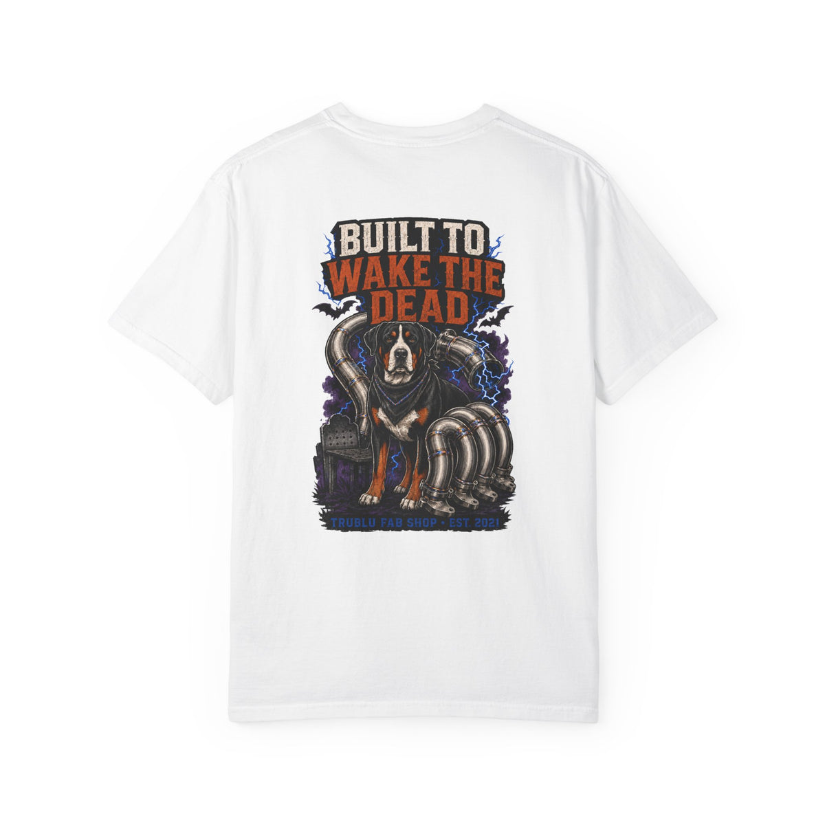 TRUBLU “Built to Wake the Dead” Swissy Halloween T-Shirt