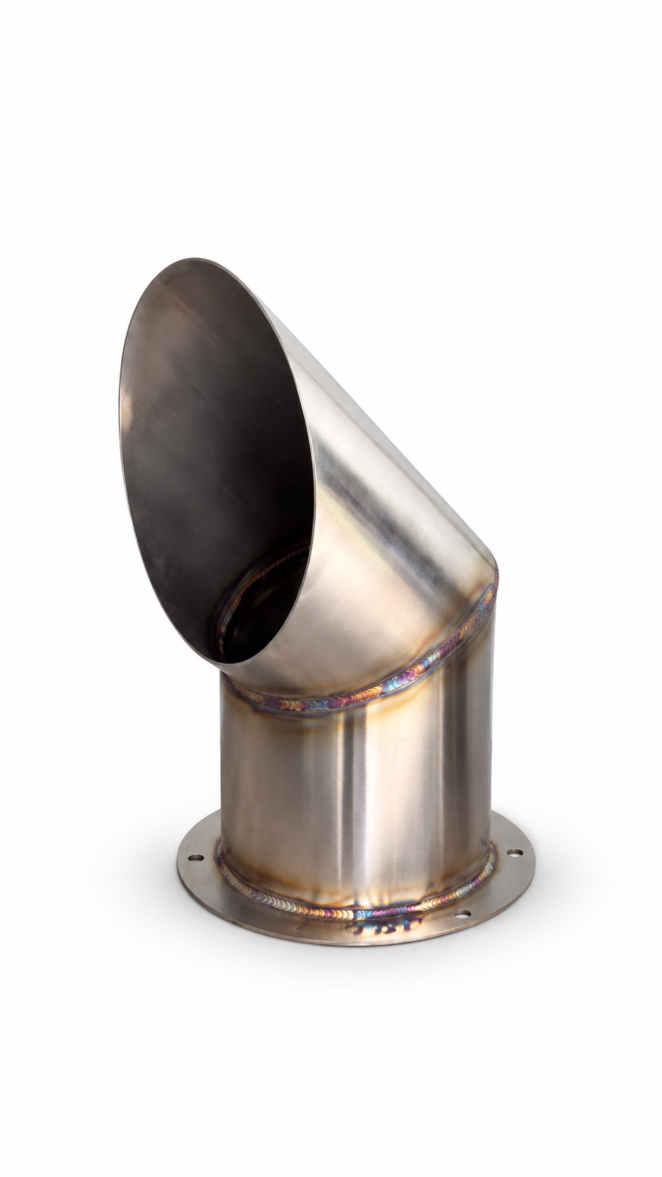12-inch tall TRUBLU 5-inch 304 stainless Cat stack
