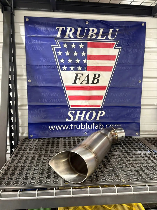 5" to 6" Stainless Steel 45° Teardrop Elbow - TRUBLU FAB SHOP
