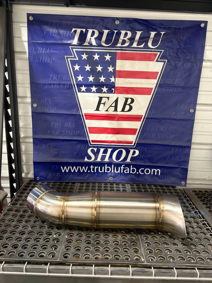 5" to 6" Stainless Steel 45° Teardrop Elbow - TRUBLU FAB SHOP