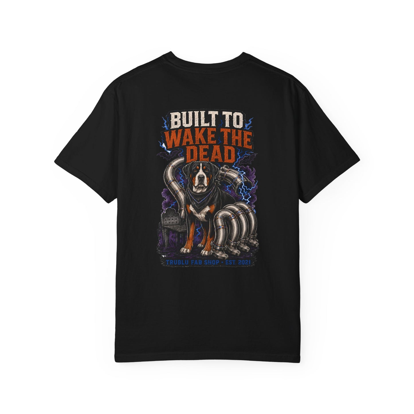 TRUBLU “Built to Wake the Dead” Swissy Halloween T-Shirt