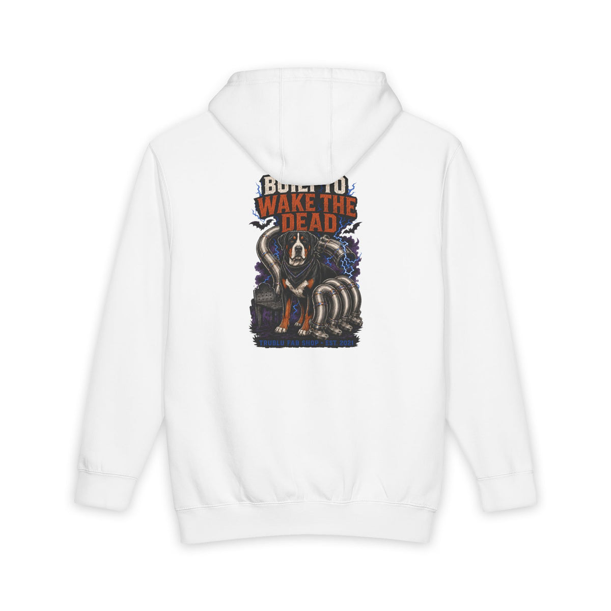 TRUBLU “Built to Wake the Dead” Swissy Halloween Sweatshirt