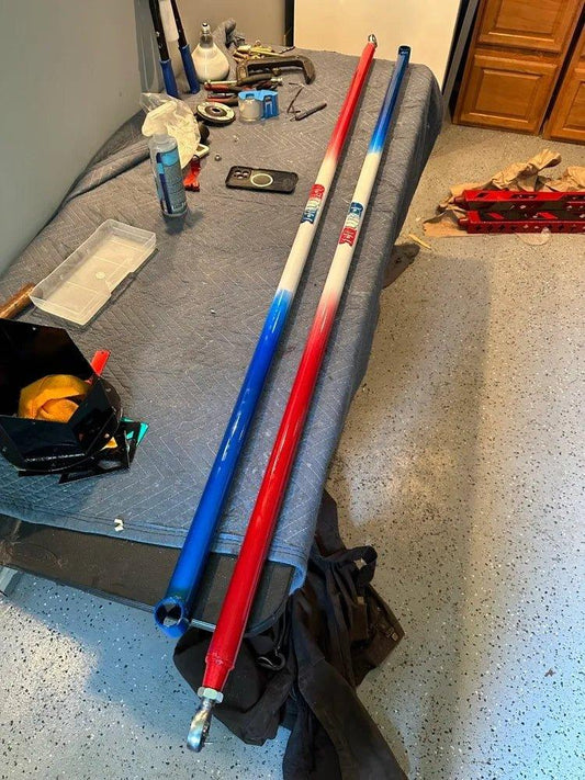 94 - 02 ram 2500/3500 longbed tube traction bars - TRUBLU FAB SHOP