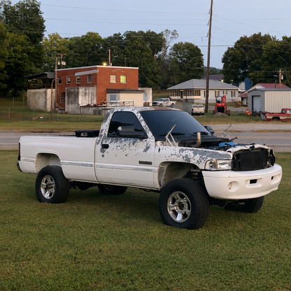94–02 Dodge Ram Cummins Hood Stack Kit – 3" Stainless