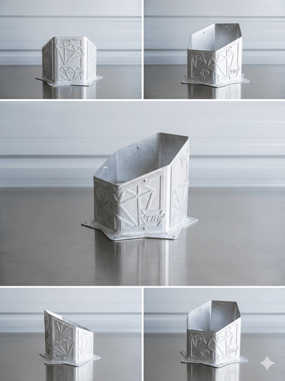 Diamond - Edition CNC Aluminum Hoodstack Tip - TRUBLU FAB SHOP