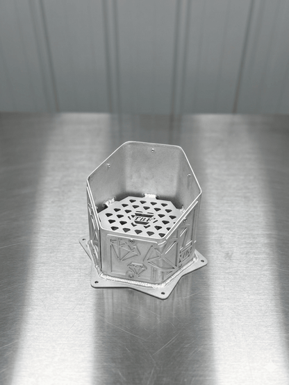 Diamond - Edition CNC Aluminum Hoodstack Tip - TRUBLU FAB SHOP
